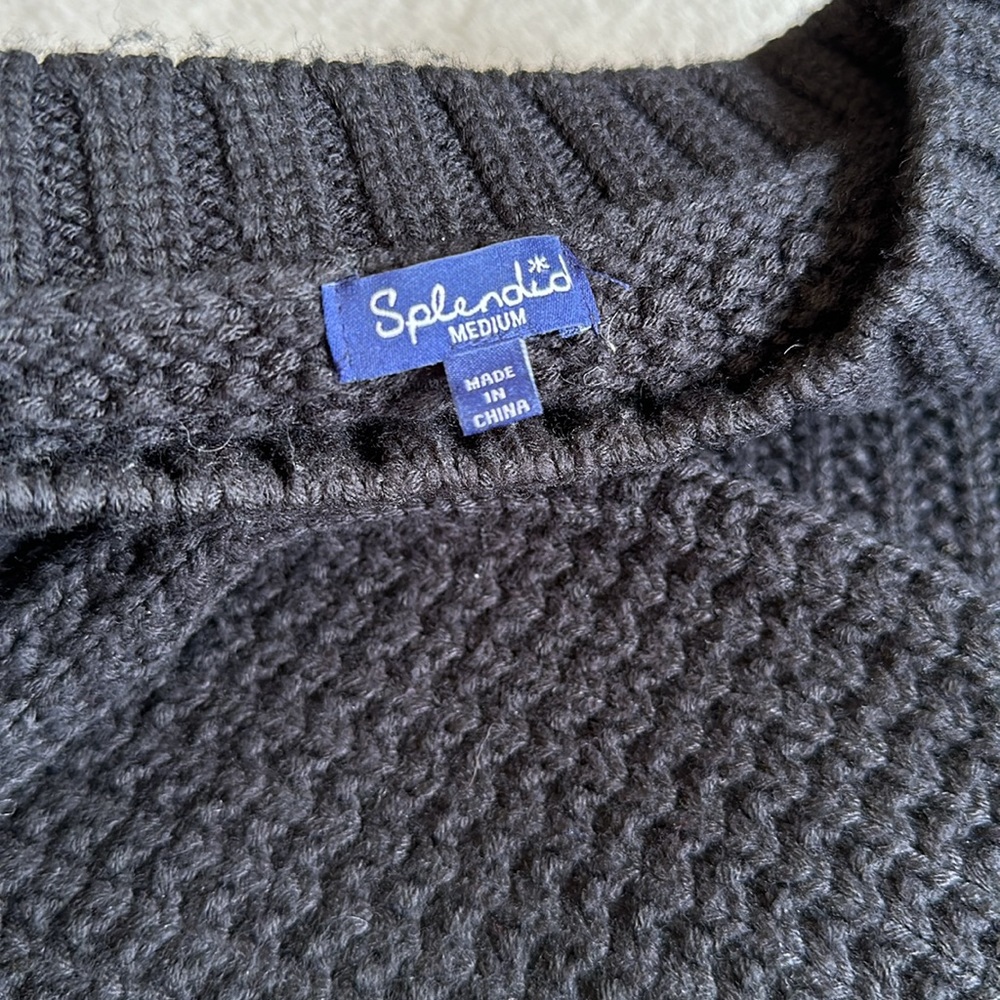 Splendid Coronado Cable Knit Pullover - image 4